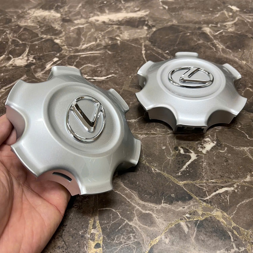 Logo chụp mâm, ốp lazang bánh xe ô tô Lexus LX470, LX570 và GX460