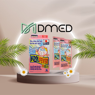 Miếng dán hạ sốt Koolfever Kobayashi dành trẻ sơ sinh 0-2 tuổi  (h/12m)