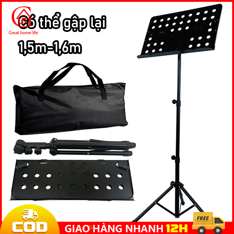 【🔥COD/12H】Giá nhạc trưởng, giá để bản nhạc cao cấp Giá để sách nhạc bản nhạc học đàn guitar