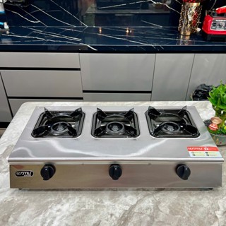 Bếp Ga Nấu Mì Cay, Bếp Gas Mì Cay 3 Họng, Bếp Ga Nấu Cơm Niêu, Bếp Mì Cay 3 Lò Bảo Hành 12 Tháng