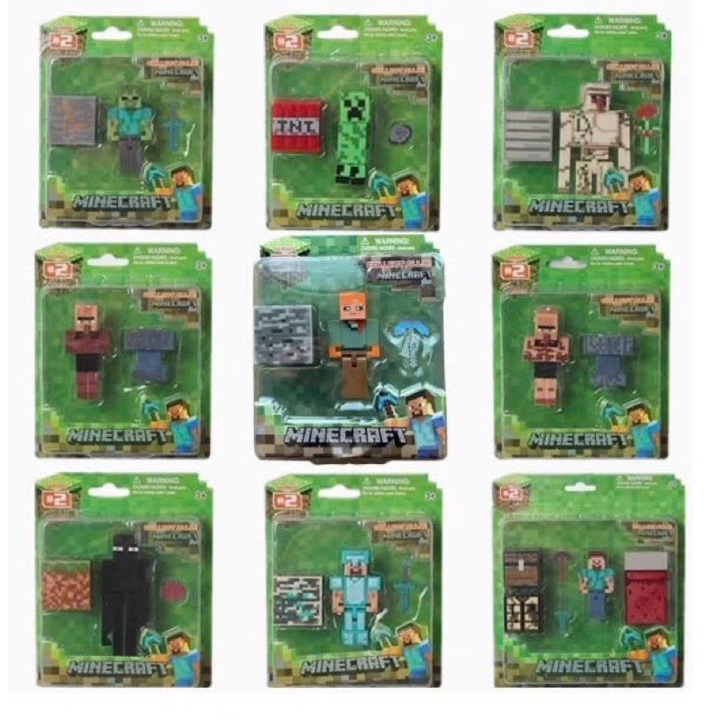 Đồ Chơi Mô Hình Minecraft Steve Herobrine Chính Hãng