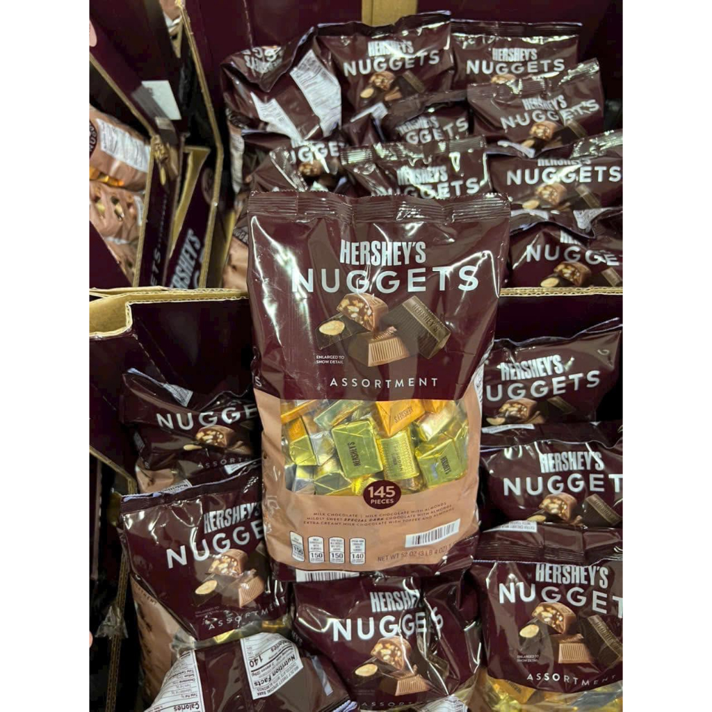 Socola Hershey’s Nuggets Assortment 145viên của Mỹ