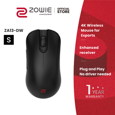BenQ ZOWIE ZA13-DW_Chuột gaming không dây eSports Đầu thu nâng cao, polling rate 4000Hz, cảm biến PAW3950