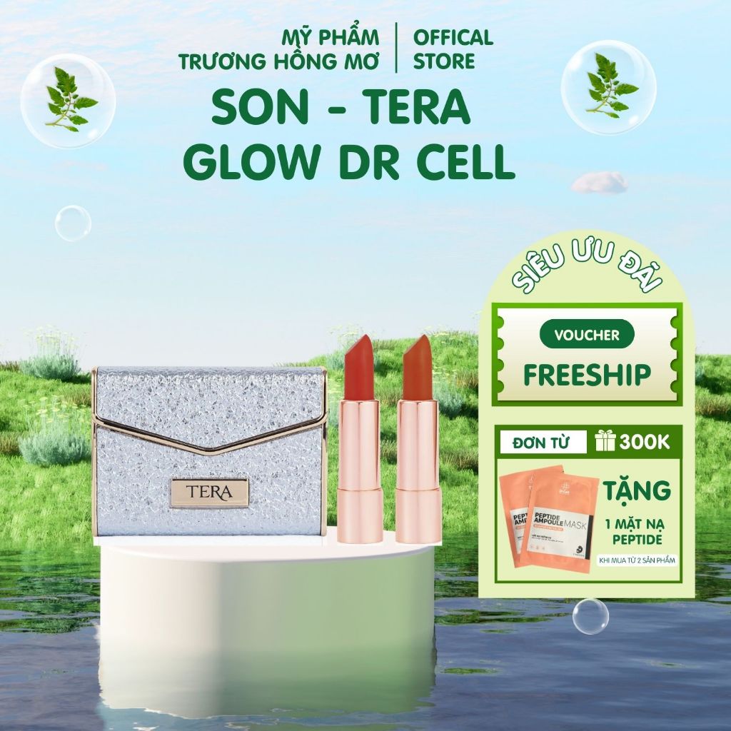 [Chính hãng] SON - TERA GLOW Dr Cell son môi nữ cao cấp