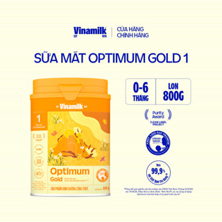 Sữa bột Optimum Gold 1 - Hộp thiếc 800g