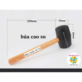 Búa cao su Trung và Đại