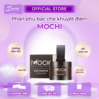  Phấn Phủ Bạc Tóc MOCHI Nhật Bản - Phủ Bạc Chân Tóc Mochi Hair Shadow  Dưỡng Tóc Chắc Khỏe Giảm Tóc Thưa Hói Đầu 