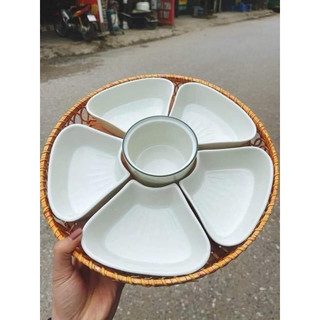 BỘ BÁT HOA MẶT TRỜI 5 CÁNH