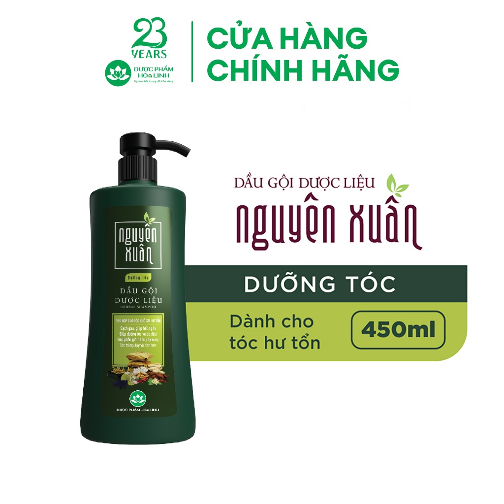 Dầu gội dược liệu Nguyên Xuân Xanh dưỡng tóc 470g KM 50g - giá không đổi | BigBuy360 - bigbuy360.vn