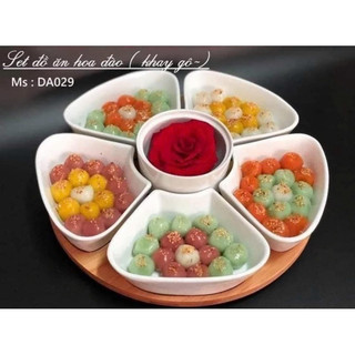 BỘ BÁT HOA MẶT TRỜI 5 CÁNH