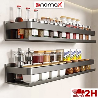 Kệ để gia vị nhà bếp Enomax để đồ nhà bếp đa năng , chất liệu Thép Carbon cao cấp trọn đời không gỉ. (Eno 0181)