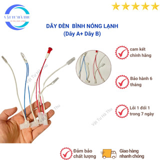 Dây đèn bình nóng lạnh Picenza - Ariston - dắc đèn bình nóng lạnh - dây dắc nguồn bình nóng lạnh