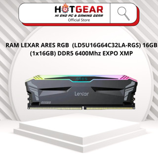 RAM LEXAR ARES RGB  (LD5U16G64C32LA-RGS) 16GB (1x16GB) DDR5 6400Mhz EXPO XMP