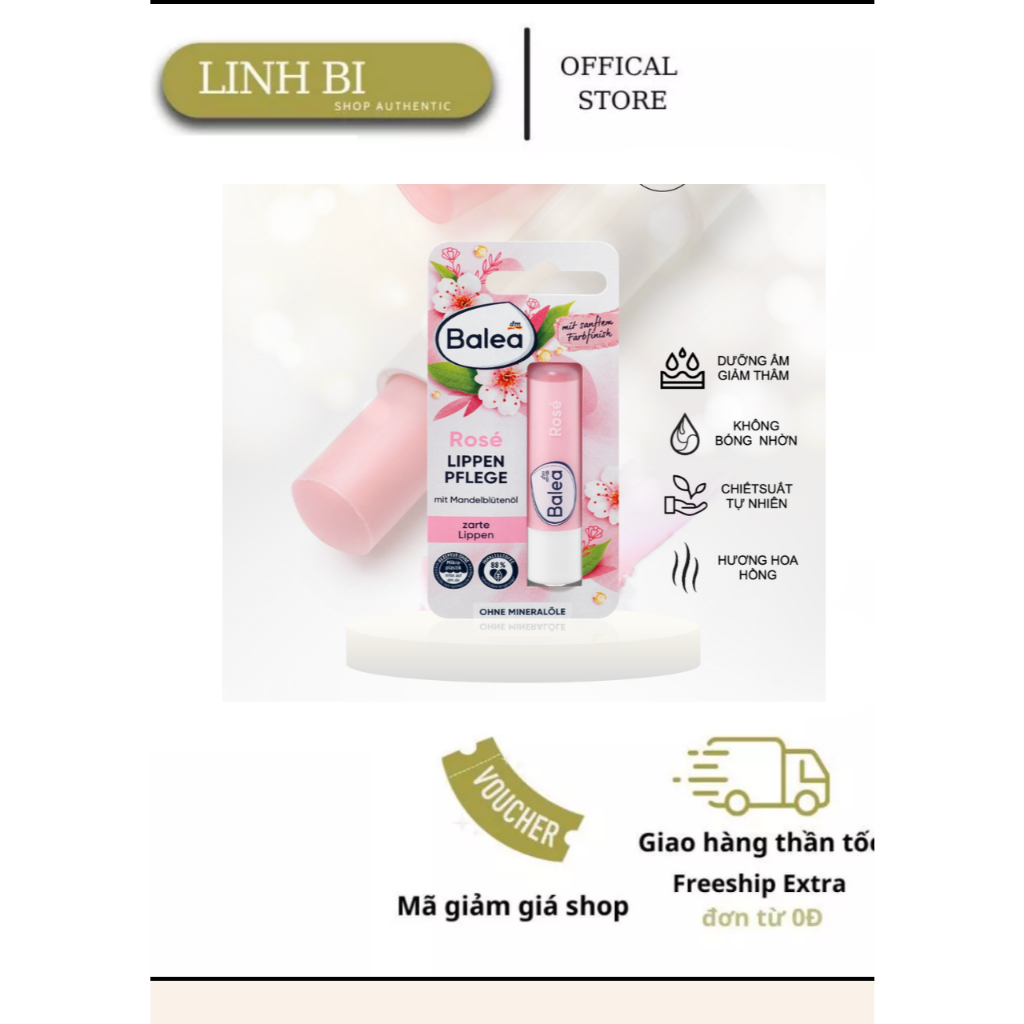 Son dưỡng môi Balea đức