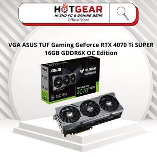 VGA ASUS TUF Gaming GeForce RTX 4070 Ti SUPER 16GB GDDR6X OC Edition 