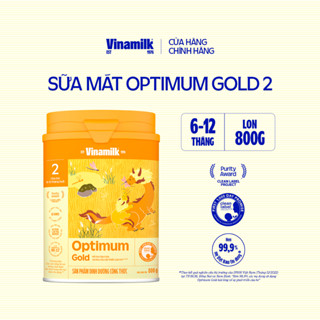 Sữa bột Optimum Gold 2 - Hộp thiếc 800g
