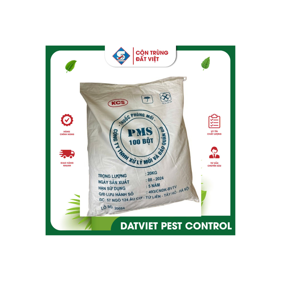 Thuốc trừ mối PMS 100 bao 20kg