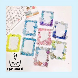 TOPLOADER DECOR KEM KEO, THẺ ĐỰNG CARD TRANG TRÍ KEM KEO DỄ THƯƠNG 08-02