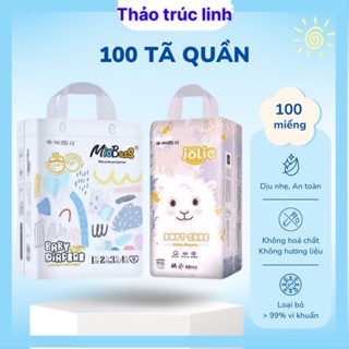 100 MIẾNG TÃ/BỈM QUẦN MIOBUSS/JOLIE ĐỦ SIZE M/L/XL7XL/8XL