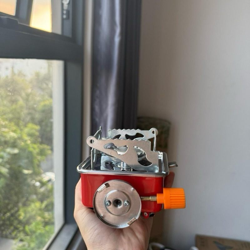 Bếp Ga Du Lịch Mini Bếp GaS Du Lịch Dã Ngoại Mini Xếp Gọn Camping