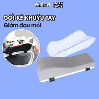 Gối Cao Su Micofi Kê Tay, Miếng Đệm Kê Cổ Tay Công Thái Học Ghế Văn Phòng, Gối Cao Su Non Lót Gác Khuỷu Tay Giảm Mỏi