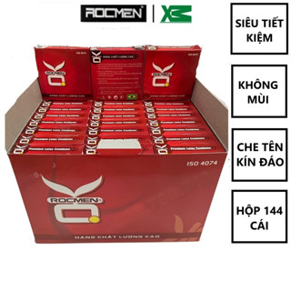 Hộp Lớn 144 chiếc Bao cao su Rocmen không mùi -siêu tiết kiệm