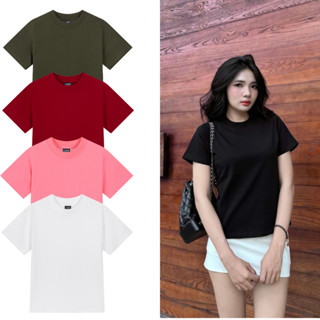 Áo Babytee Trơn Basic Gimme - Premium Cotton 250gsm 2 Chiều Cổ Tròn - GMB30