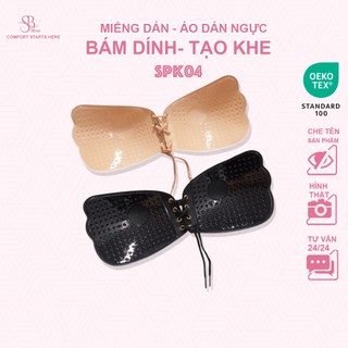  Miếng Dán Ngực Cánh Tiên Sbra Dây Rút Tạo Khe Bám Dính Chắc Chắn SPK04 