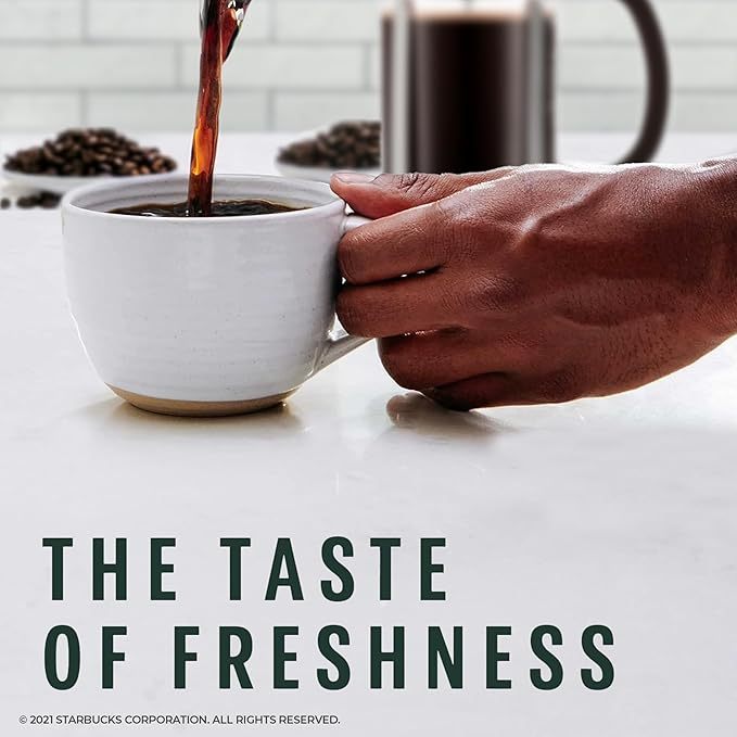 Cà Phê Starbucks Rang Xay Sẵn 100% Arabica Starbucks Medium Roast Ground Coffee 340g