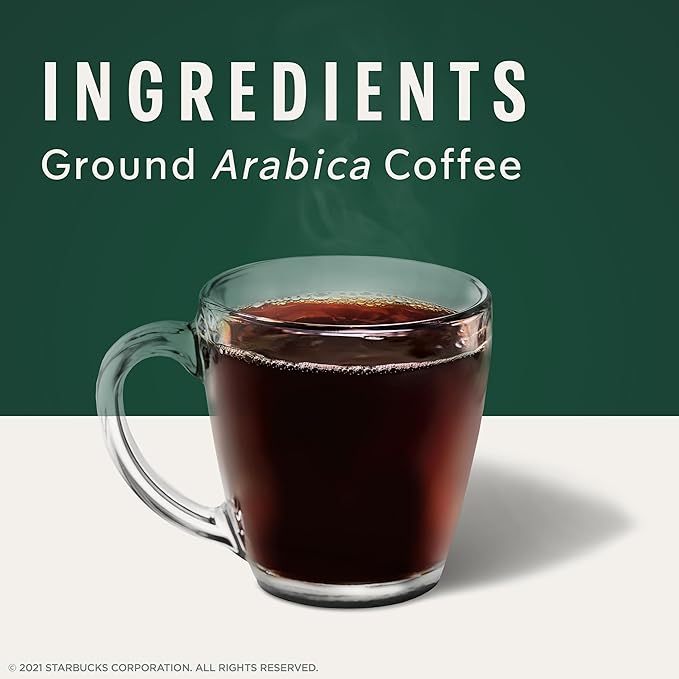 Cà Phê Starbucks Rang Xay Sẵn 100% Arabica Starbucks Medium Roast Ground Coffee 340g