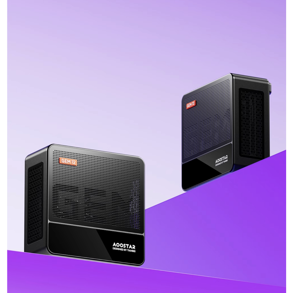 Mini PC AooStar GEM 12 Pro Max/Plus/+Pro R7 8845HS 8745HS GEM12 DDR5 Màn LCD Oculink AMD Radeon 780M | BigBuy360 - bigbuy360.vn