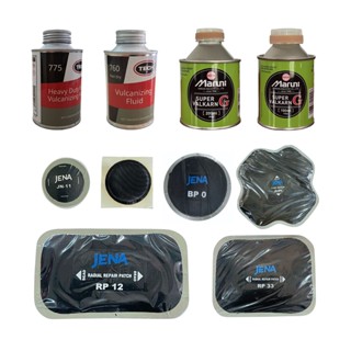 (HỎA TỐC) Tổng hợp keo vá miếng vá vỏ xe, lốp xe máy, ô tô, xe tải đầy đủ kích cỡ TRỌNG KAMA