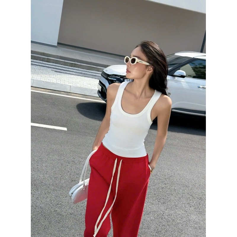 Áo ba lỗ trơn BASIC LISA TOP