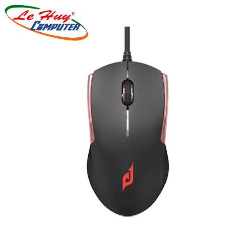 Chuột máy tính văn phòng E-DRA EM606 (Đen/Trắng/Hồng) - Hàng chính hãng