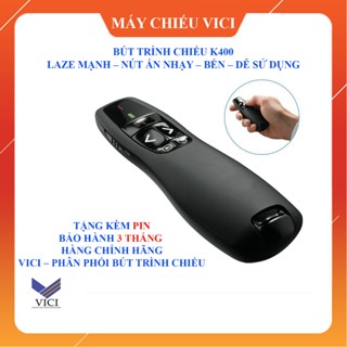 Bút trình chiếu slide K400, bút trình chiếu lazer xanh cho tivi, bảng tương tác.Bút chỉ slide