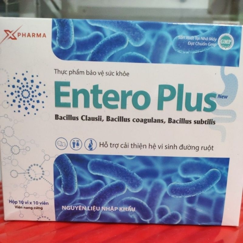 TPBVSK viên uống hỗ trợ hệ vi sinh đường ruột Entero Plus - hộp 100 viên