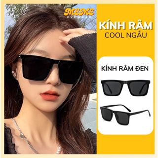  Kính râm thời trang nam nữ chống uv chống nắng đi đường cá tính gọng vuông phong cách hàn quốc mắt kính meme M3 