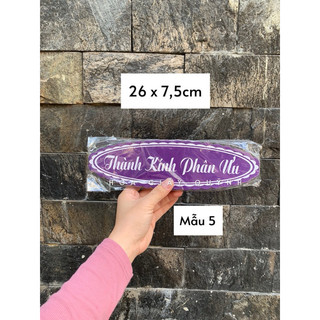 BANNER/ TAG CHIA BUỒN (48-50 CÁI)