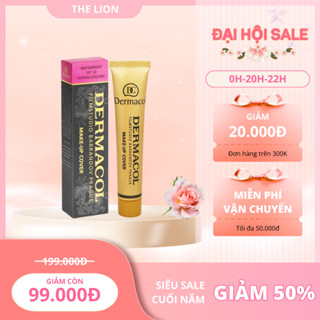 Kem Nền Che Khuyết Điểm, (Che Hình Xăm Nhỏ) Dermacol Make up Cover 30g