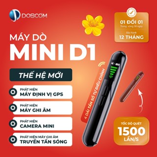 Doscom D1 - Thiết Bị Dò Cầm Tay Chuyên Phát Hiện Camera, Máy Ghi Âm, Máy Định Vị GPS... Độ Nhạy Cao