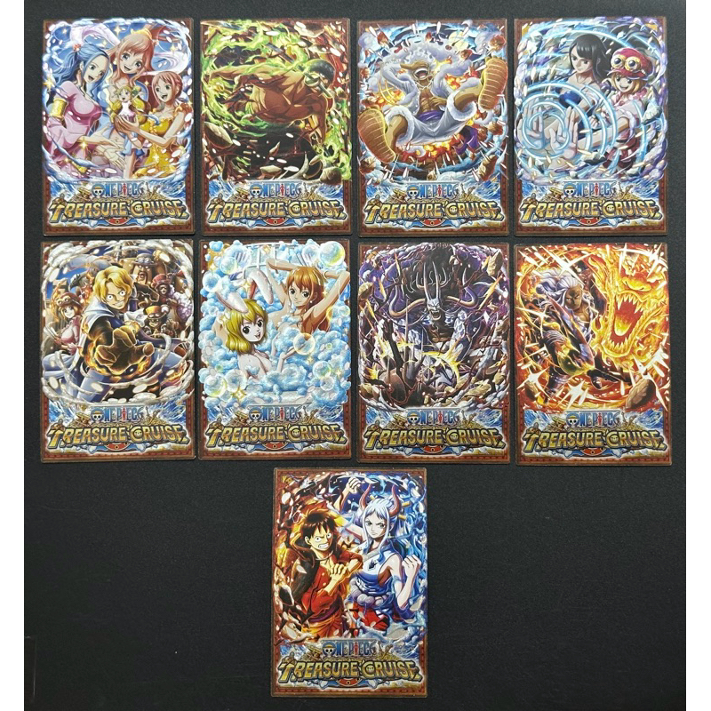 Thẻ Custom nhân vật One Piece với hiệu ứng hologram