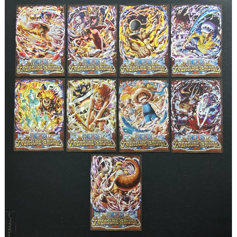 Thẻ Custom nhân vật One Piece với hiệu ứng hologram