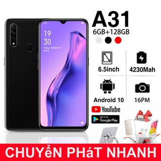  【Bảo hành một năm   Điện thoại Oppo A31 2020 6GB 128GB nguyên zin đẹp keng kèm cường lực ốp 