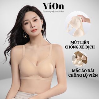 Áo Ngực Su Nước Đệm Liền Chống Xê Dịch Hình Bàn Tay Phù Hợp Mặc Áo Trắng Không Lộ Viền YiOn Underwear AM22