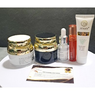 kem zenny đêm chính hãng( sỉ từ 3 sp) (mẫu cao cấp)  tặng serum ,  sữa rủa mặt