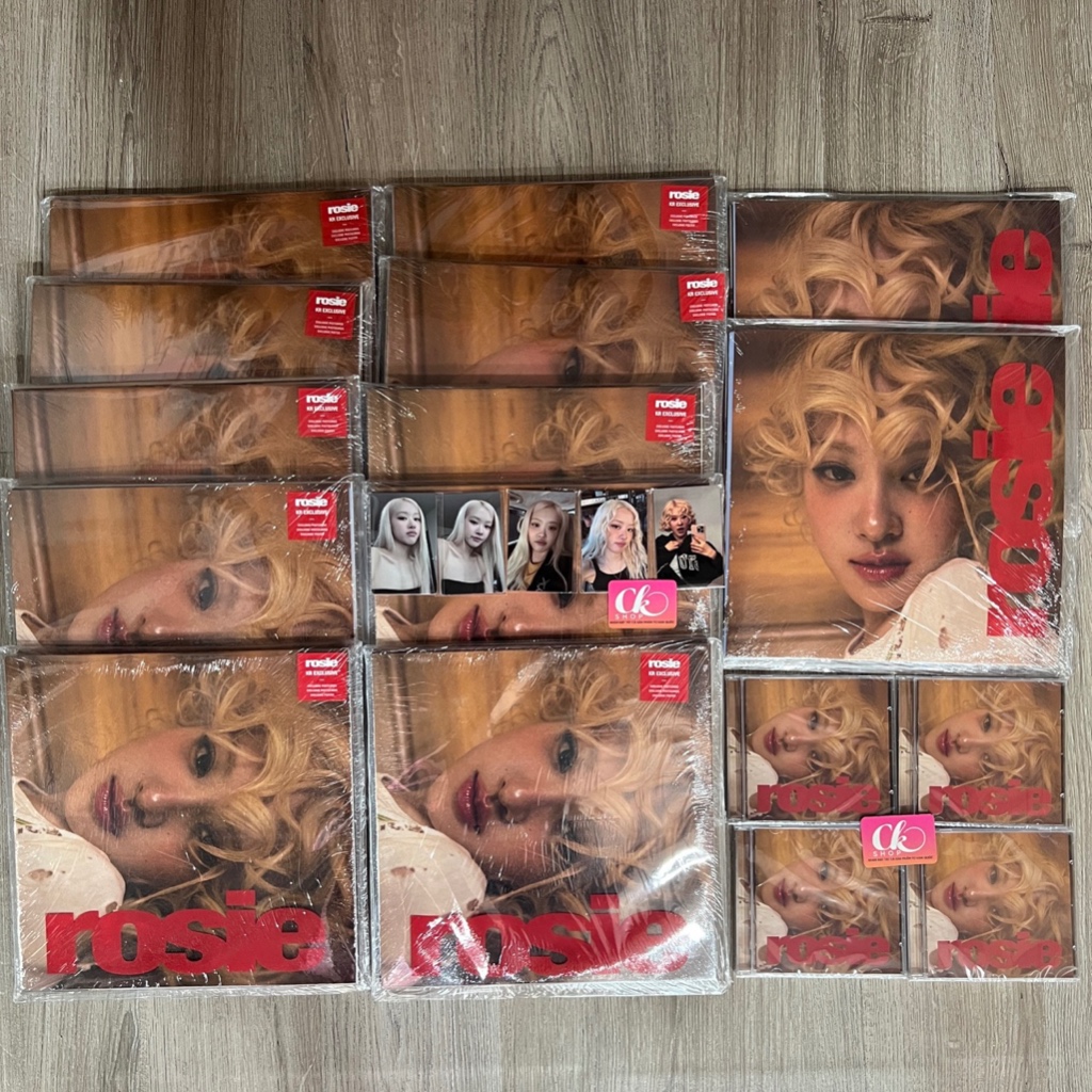  Bộ ảnh album BLACKPINK ROSÉ Rose - rosie có sẵn 