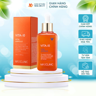 Tinh Chất Dưỡng Sáng Da Mờ Thâm Maxclinic Vita-10 Vital Ampoule 100ml
