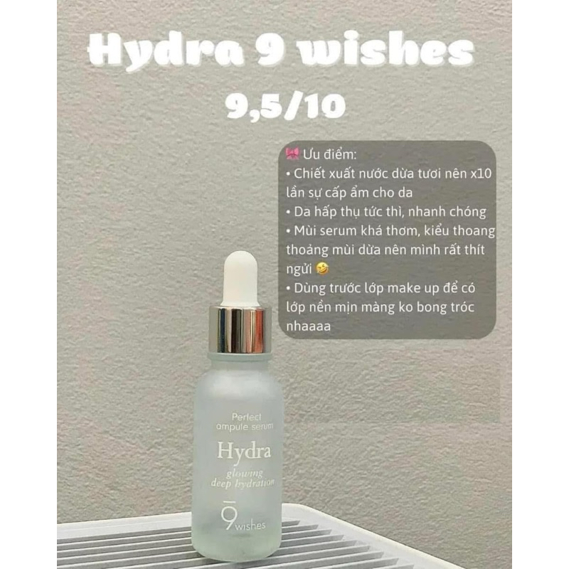 Serum 9 Wishes hydra skin ampule 30ml