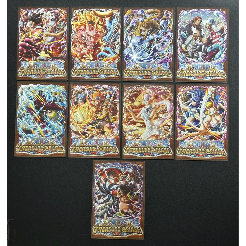 Thẻ Custom nhân vật One Piece với hiệu ứng hologram