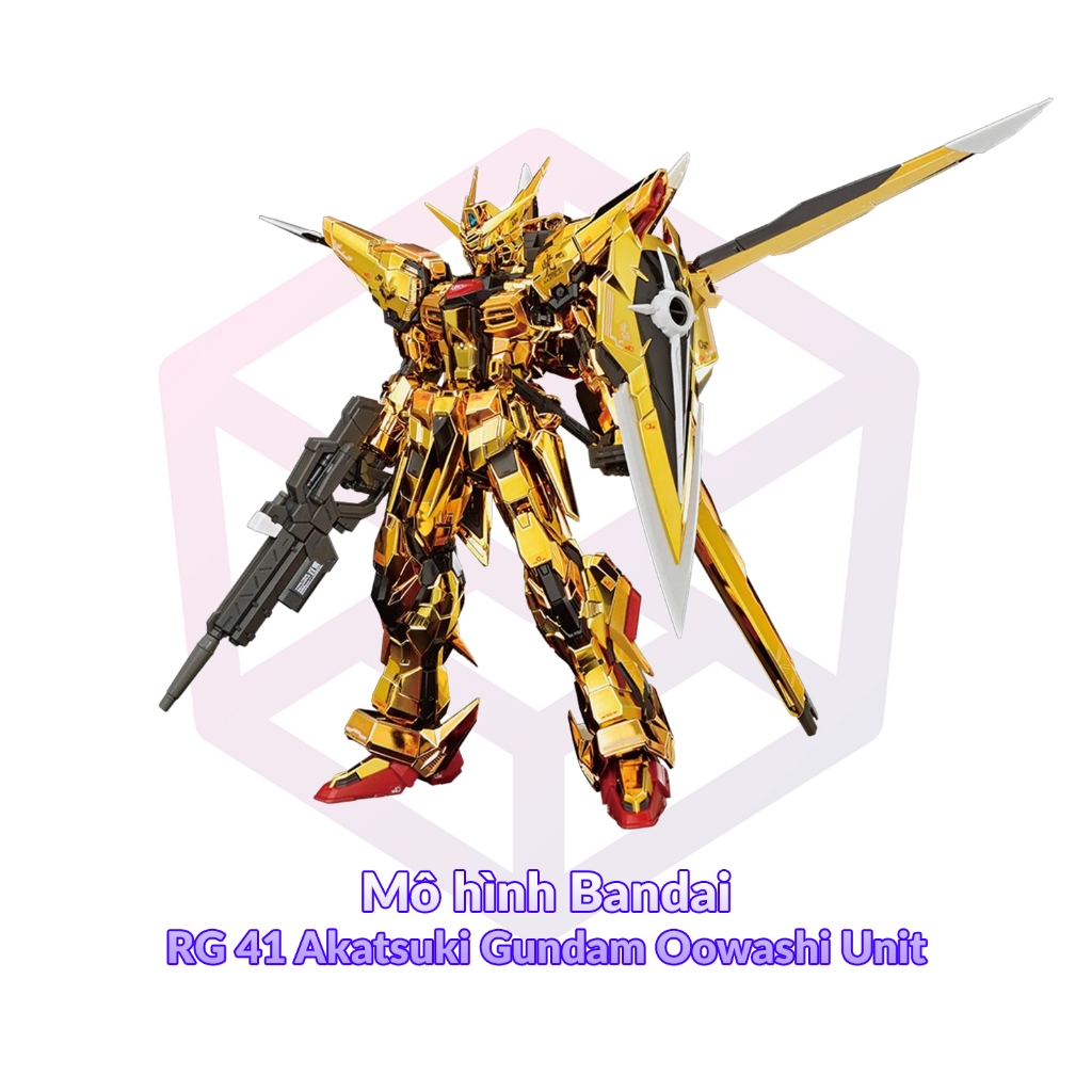 Mô hình Gundam Bandai RG 41 Akatsuki Gundam Oowashi Unit 1/144 [GDB] [BRG]